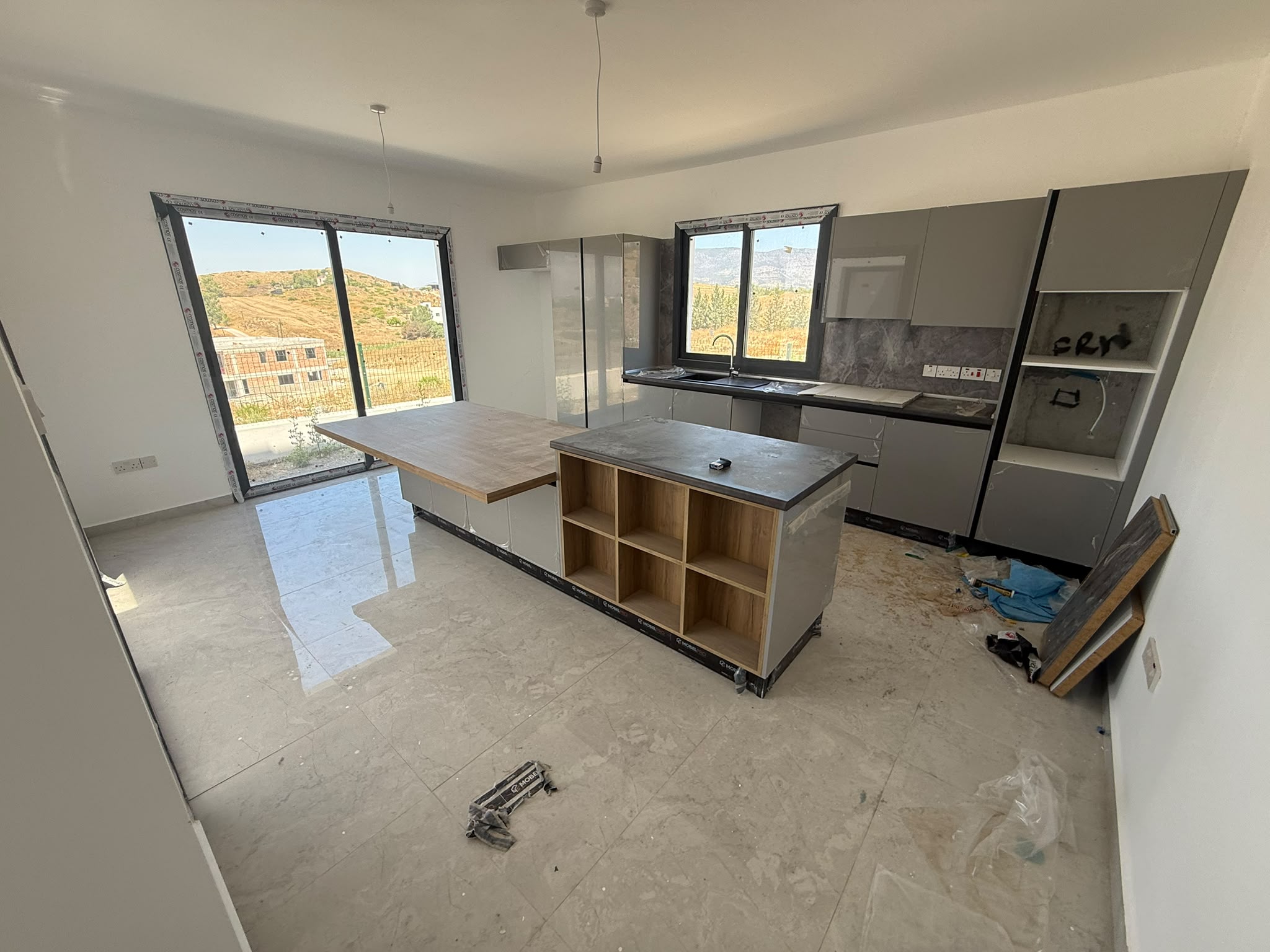 Modern 4-Bedroom Villa for Sale in Gönyeli, Nicosia - With Garden and Covered Parking