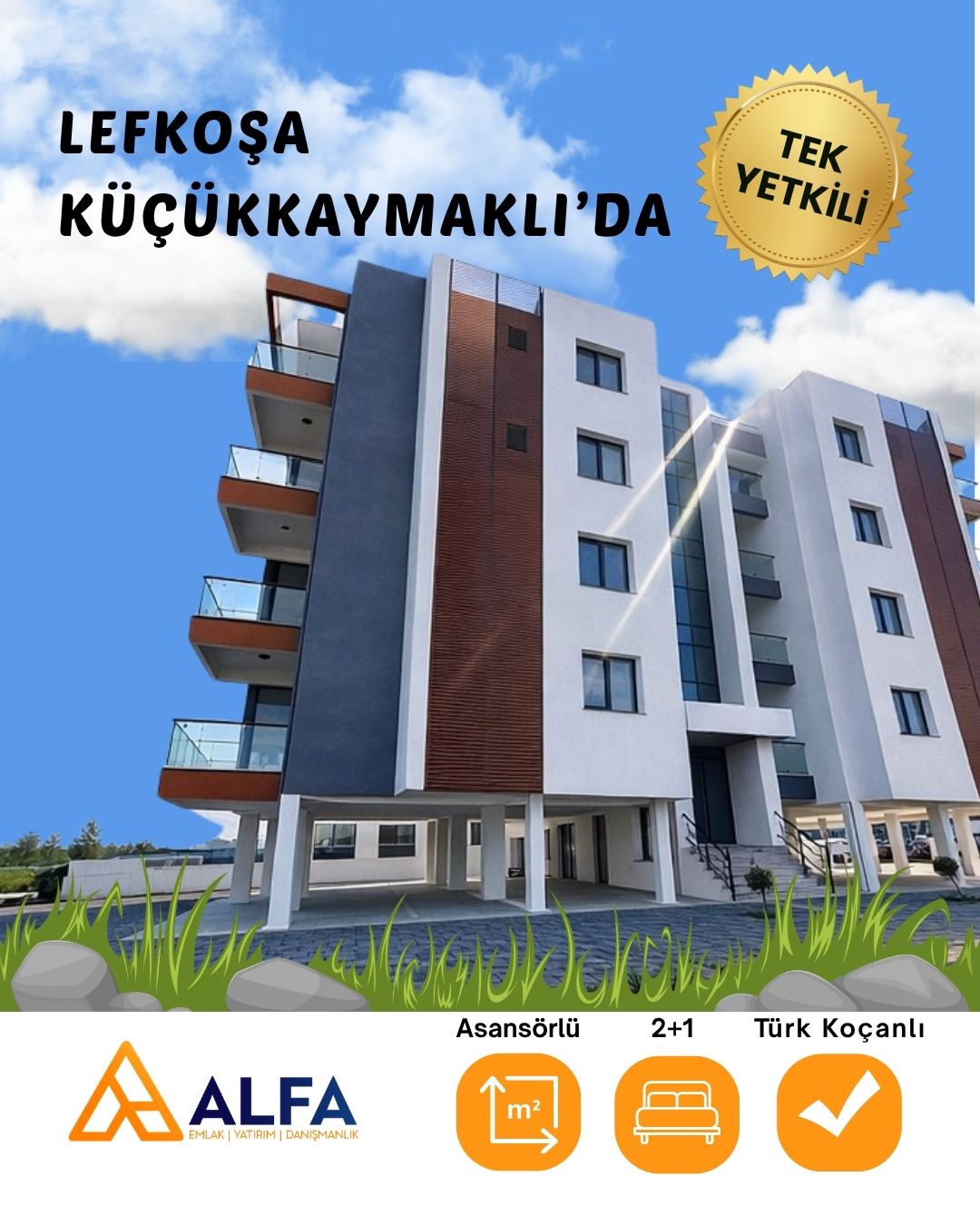 Küçük Kaymaklı'da Modern Sıfır Daire Fırsatı!
