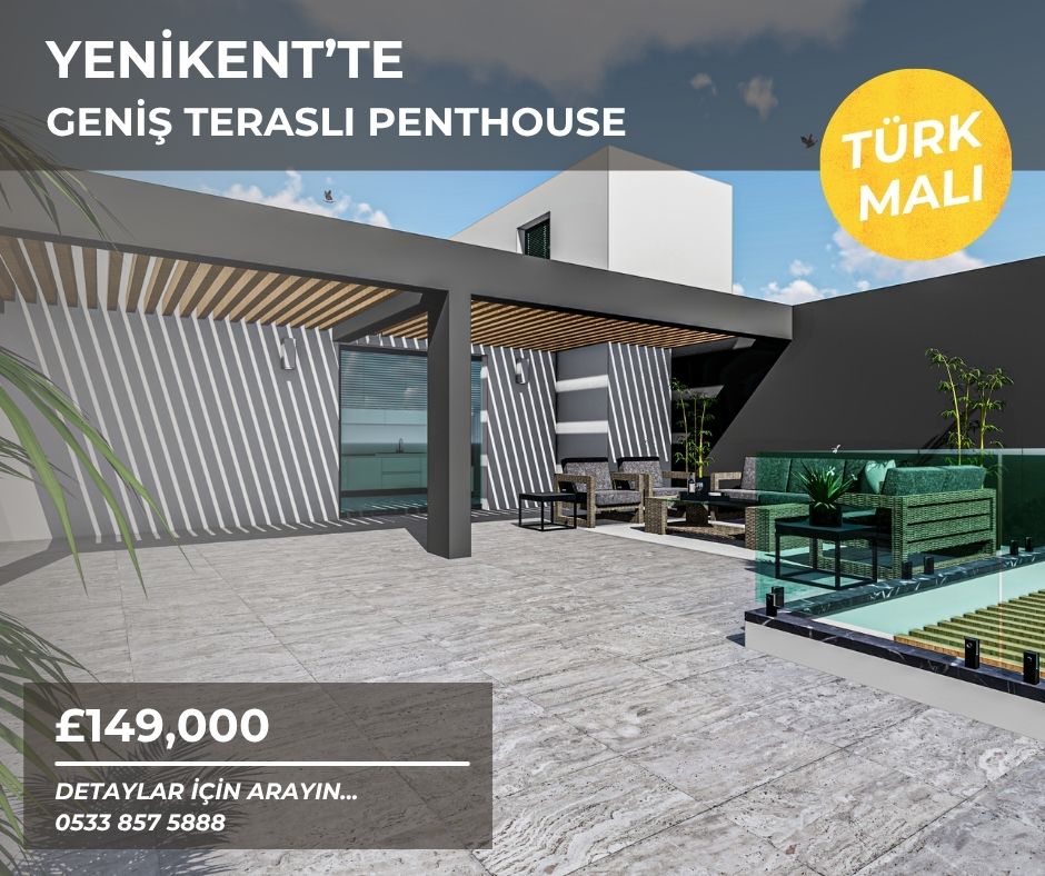 Yenikent’in Zirvesinde, Geniş Teras Keyfiyle Ayrıcalıklı Bir Penthouse Yaşamı !