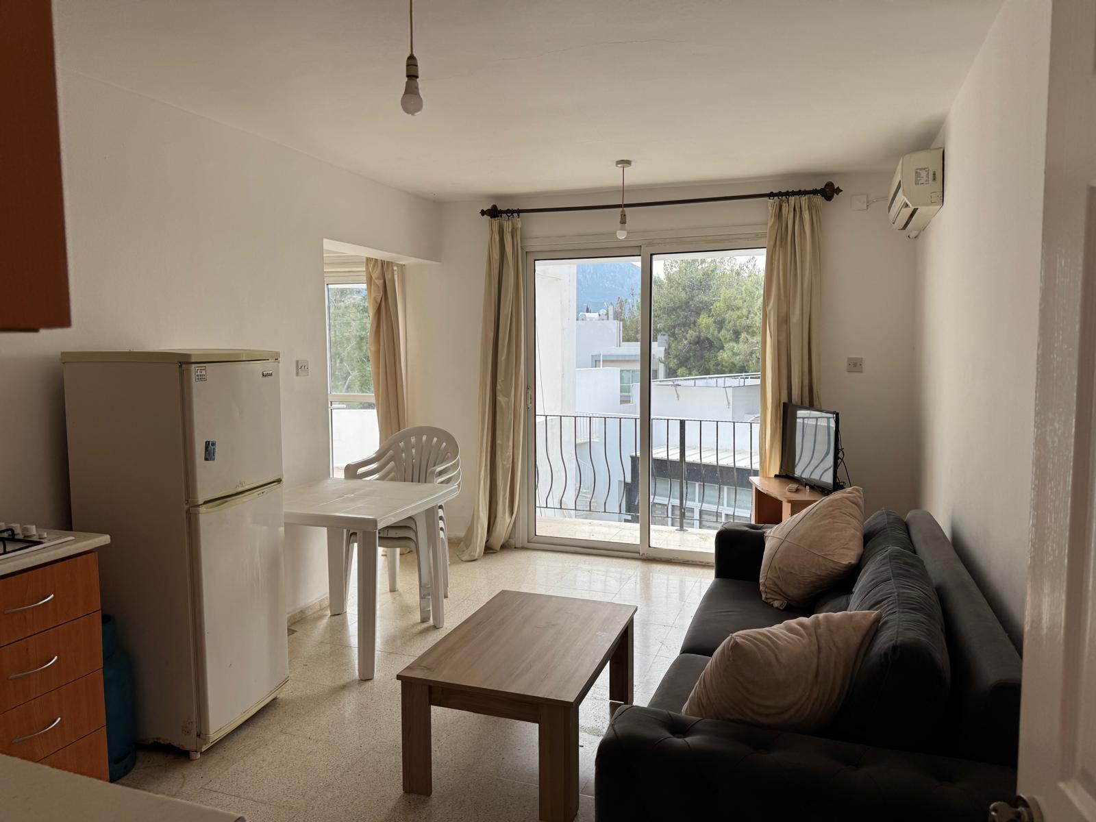 1+1 Apartment for Sale in Kyrenia City Center with a Large Terrace & Balcony | £85,000